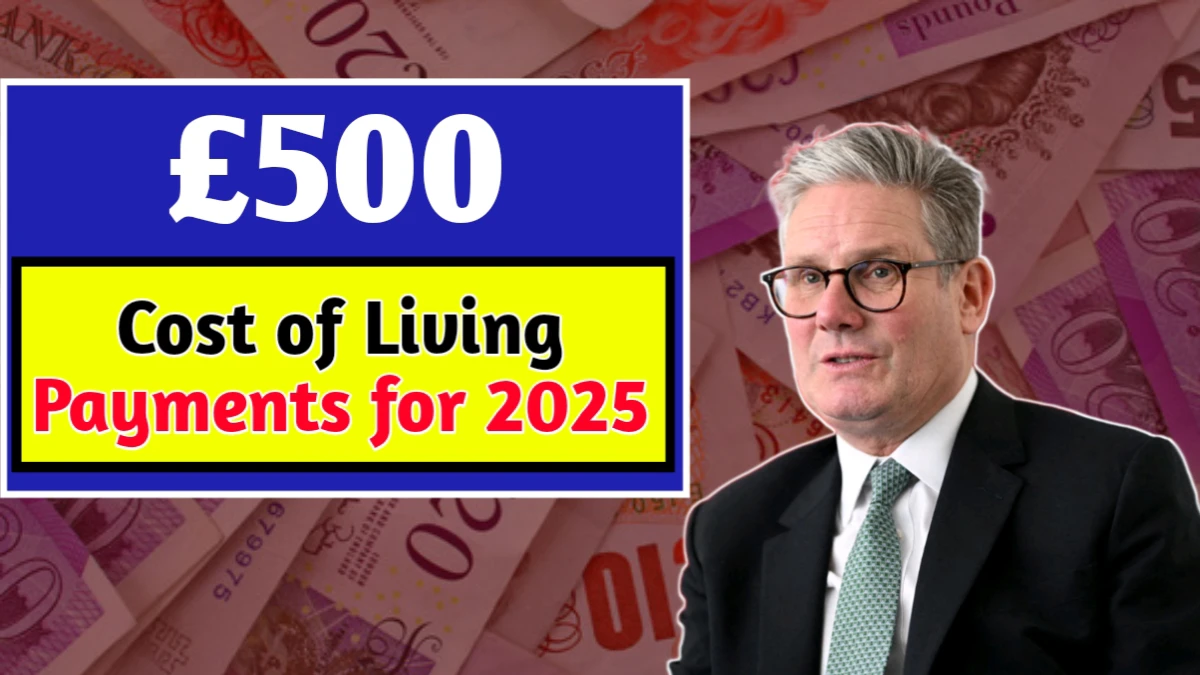 500 Cost of living payment 2025